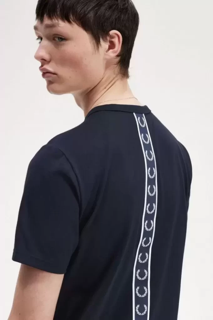 Tape Detail Men’s T-Shirt