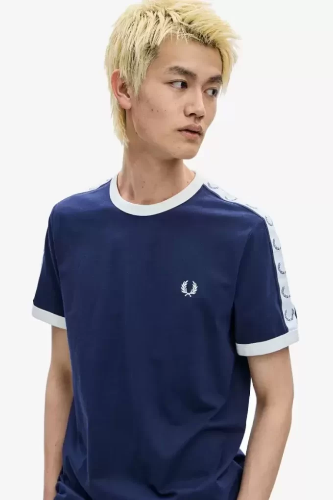 Taped Ringer Men’s T-Shirt