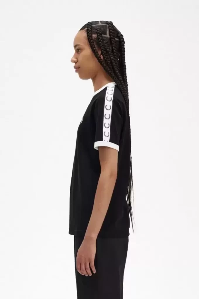 Taped Ringer Women’s T-Shirt