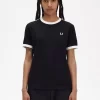 Taped Ringer Women’s T-Shirt