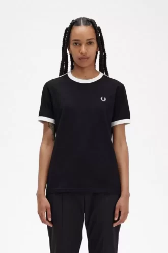 Taped Ringer Women’s T-Shirt