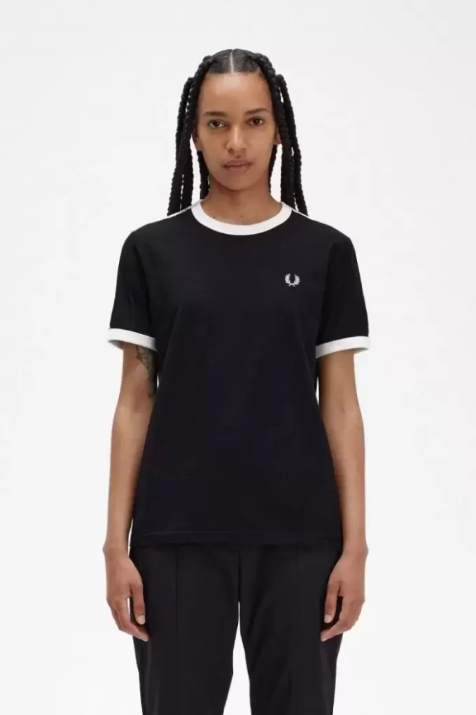Taped Ringer Women’s T-Shirt