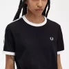 Taped Ringer Women’s T-Shirt
