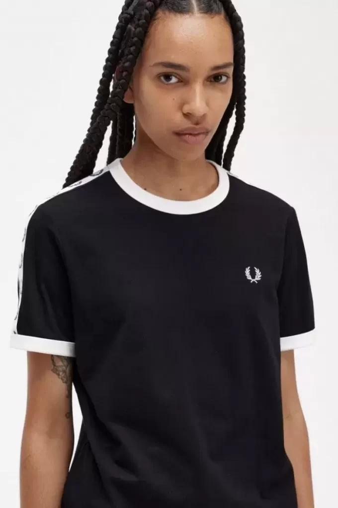 Taped Ringer Women’s T-Shirt