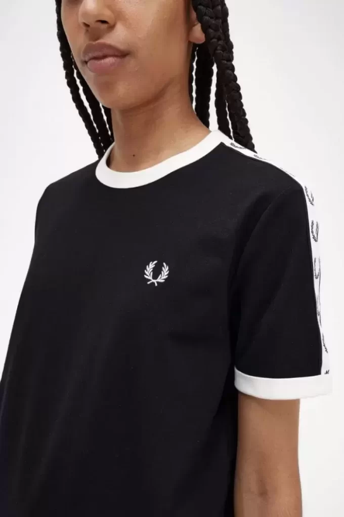 Taped Ringer Women’s T-Shirt