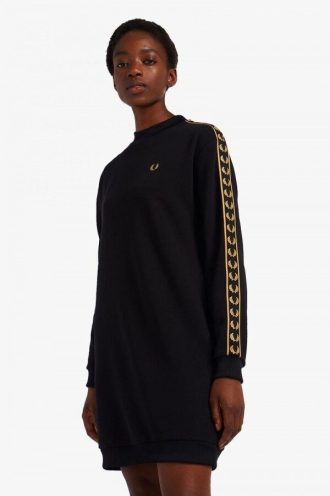 Taped Sweatshirt Dress