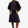 Tartan Panel Cable Knit Jumper Knitwear Tartan Panel Cable Knit Jumper Knitwear
