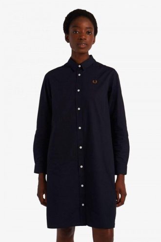 Tartan Panel Shirt Dress