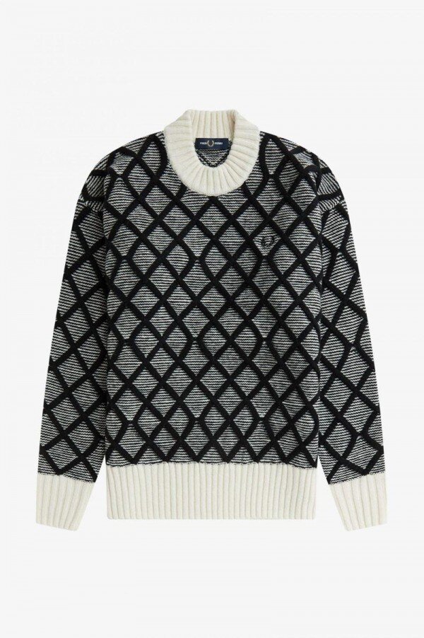 Textured Monochrome Jumper Knitwear Textured Monochrome Jumper Knitwear