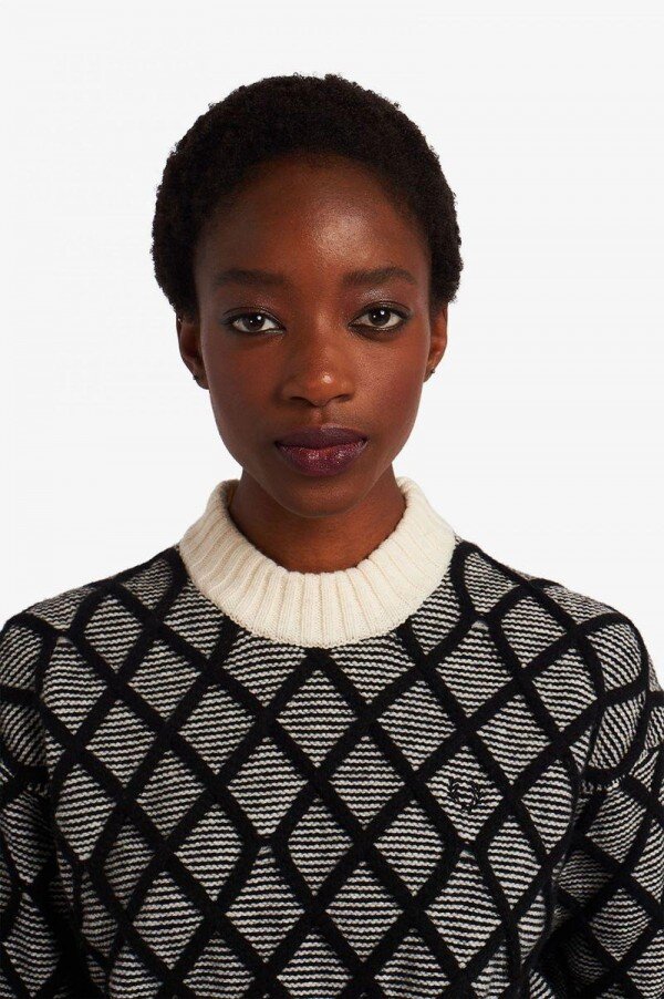 Textured Monochrome Jumper Knitwear Textured Monochrome Jumper Knitwear