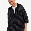 Textured Stripe Knitted Shirts Textured Stripe Knitted Shirts