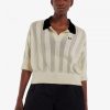 Textured Stripe Knitted Shirts Textured Stripe Knitted Shirts