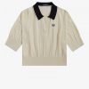 Textured Stripe Knitted Shirts Textured Stripe Knitted Shirts