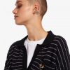 Textured Stripe Knitted Shirts Textured Stripe Knitted Shirts