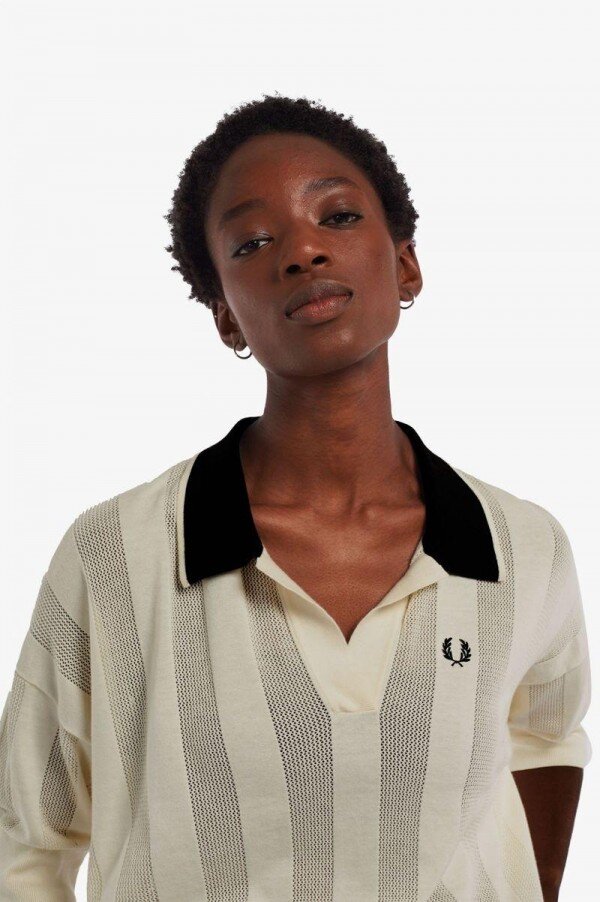 Textured Stripe Knitted Shirts Textured Stripe Knitted Shirts