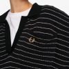 Textured Stripe Knitted Shirts Textured Stripe Knitted Shirts