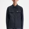 Textured Zip-Through Men’s Shirt Textured Zip-Through Men’s Shirt