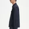 Textured Zip-Through Men’s Shirt Textured Zip-Through Men’s Shirt
