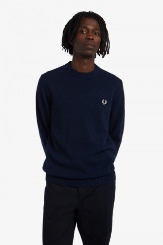 Tipped Crew Neck Jumper Knitwear Tipped Crew Neck Jumper Knitwear