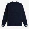 Tipped Crew Neck Jumper Knitwear Tipped Crew Neck Jumper Knitwear