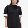 Tipped Cuff Piqué Women’s T-Shirt Tipped Cuff Piqué Women’s T-Shirt