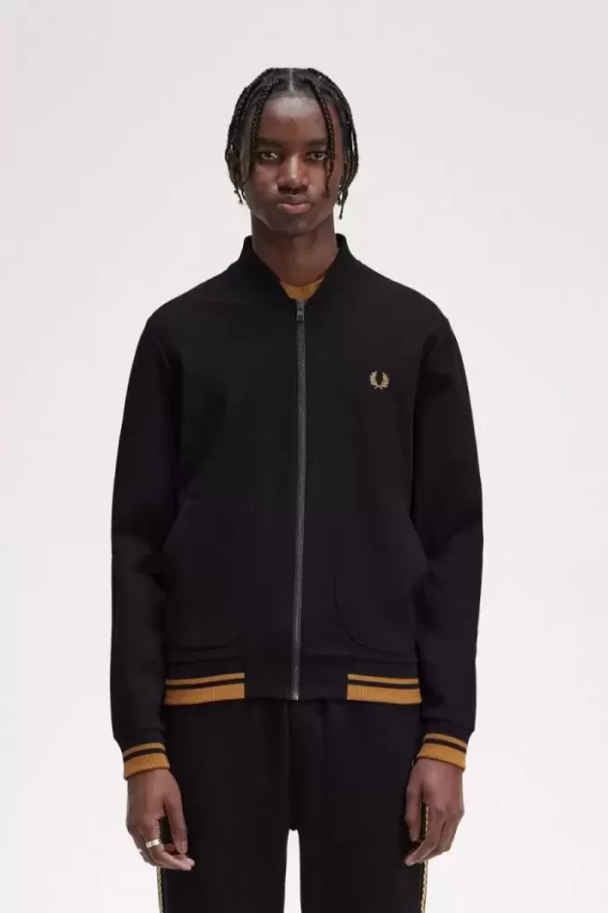Tipped Detail Men’s Track Jackets Tipped Detail Men’s Track Jackets
