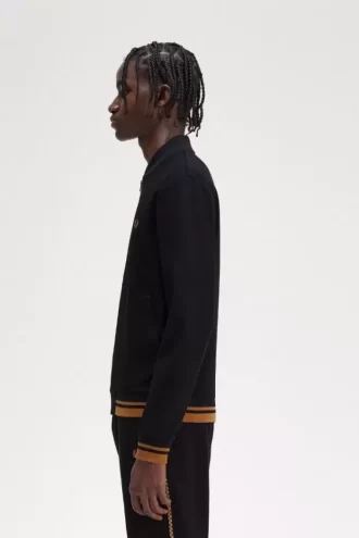 Tipped Detail Men’s Track Jackets