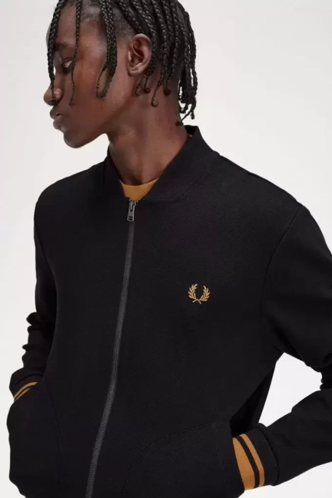 Tipped Detail Men’s Track Jackets Tipped Detail Men’s Track Jackets