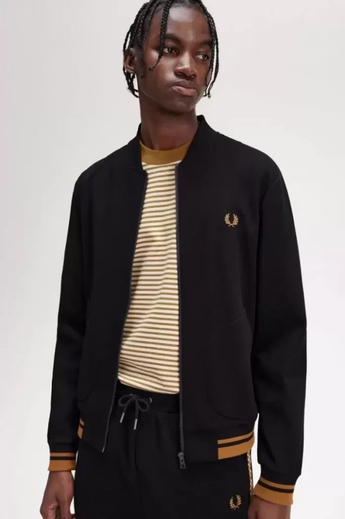 Tipped Detail Men’s Track Jackets Tipped Detail Men’s Track Jackets