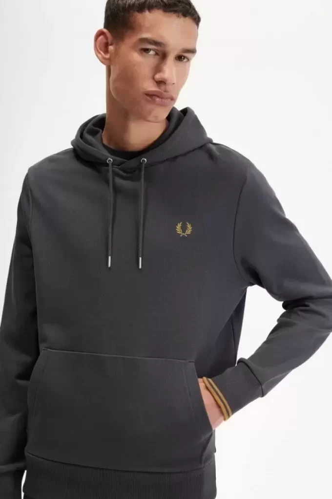 Tipped Hooded Men’s Sweatshirts