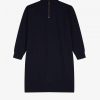 Tipped Mock Neck Dress Tipped Mock Neck Dress