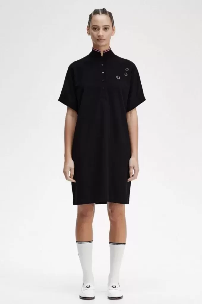 Tipped Piqué Shirt Women’s Dress Tipped Piqué Shirt Women’s Dress