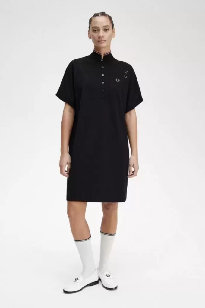 Tipped Piqué Shirt Women’s Dress Tipped Piqué Shirt Women’s Dress
