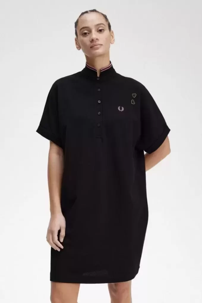 Tipped Piqué Shirt Women’s Dress Tipped Piqué Shirt Women’s Dress