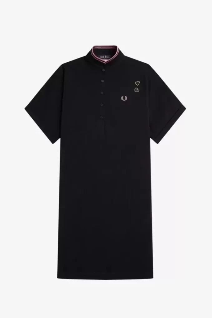 Tipped Piqué Shirt Women’s Dress Tipped Piqué Shirt Women’s Dress