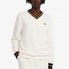 Tipped Piqué Textured Jumper Knitwear Tipped Piqué Textured Jumper Knitwear