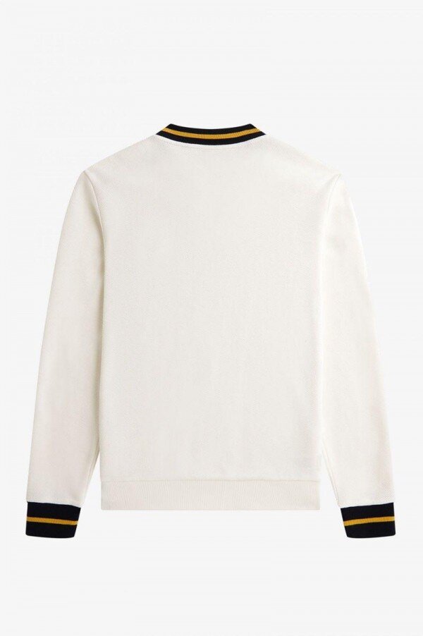 Tipped Piqué Textured Jumper Knitwear Tipped Piqué Textured Jumper Knitwear