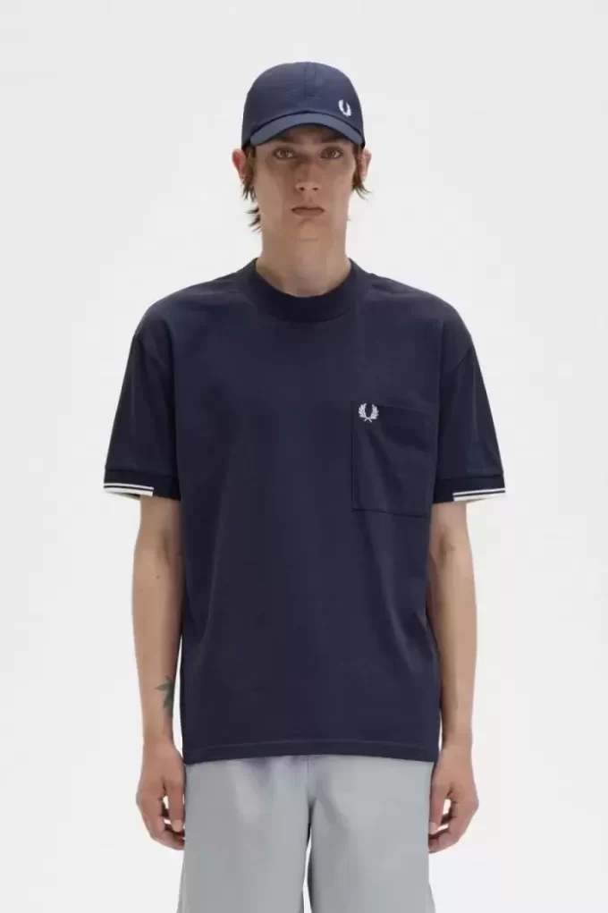 Tipped Sleeve Men’s T-Shirt Tipped Sleeve Men’s T-Shirt