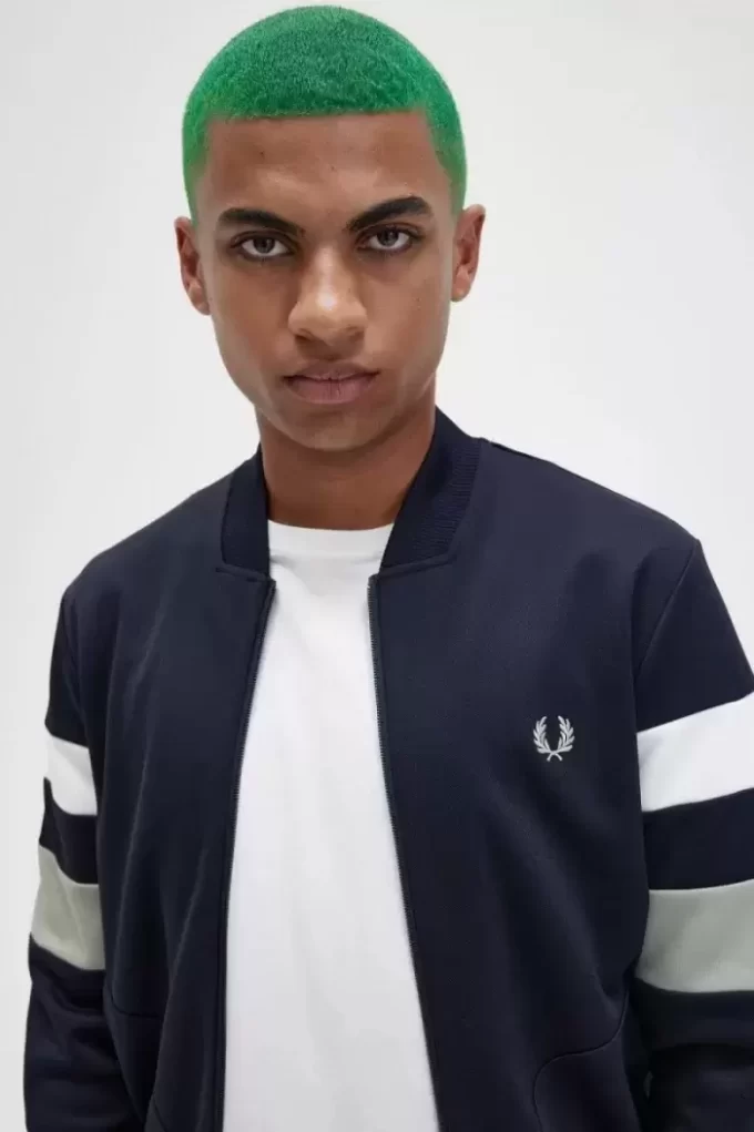 Tipped Sleeve Men’s Track Jackets Tipped Sleeve Men’s Track Jackets
