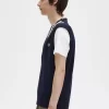 Tipped V-Neck Knitted Men’s Tanks Tipped V-Neck Knitted Men’s Tanks