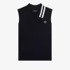 Tipped V-Neck Knitted Men’s Tanks Tipped V-Neck Knitted Men’s Tanks