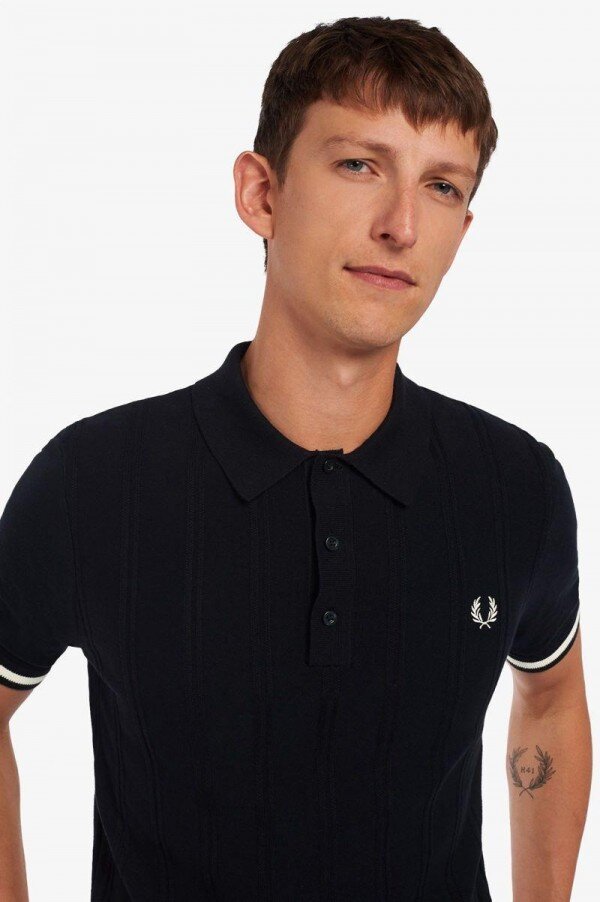 Tipping Texture Knitted Shirts Tipping Texture Knitted Shirts
