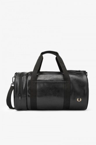 Tonal PU Barrel Bags