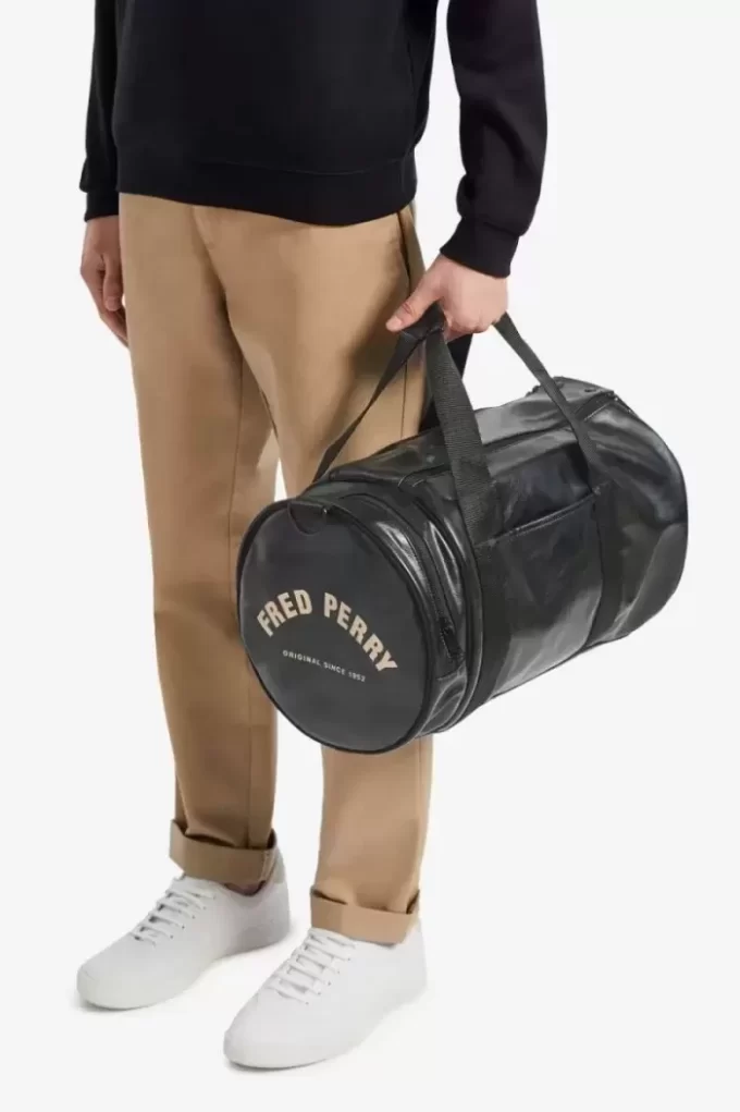 Tonal PU Barrel Men’s Bags Tonal PU Barrel Men’s Bags
