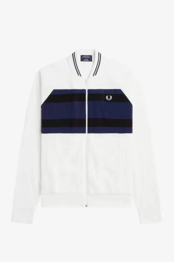 Towelling Bomber Jacket Men’s Track Jackets Towelling Bomber Jacket Men’s Track Jackets