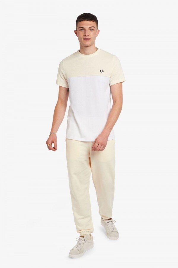 Towelling Panel Piqué T Shirts Towelling Panel Piqué T Shirts