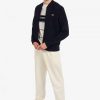 Towelling Panel Track Jackets