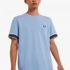 Tramline Tipped Piqué T Shirts Tramline Tipped Piqué T Shirts