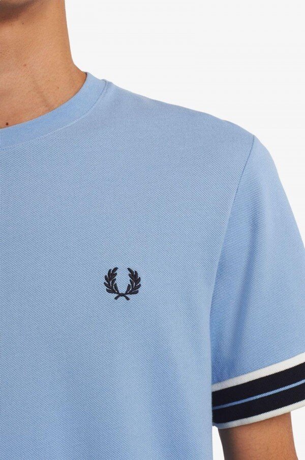 Tramline Tipped Piqué T Shirts Tramline Tipped Piqué T Shirts