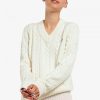 V-Neck Cable Knit Jumper Knitwear V-Neck Cable Knit Jumper Knitwear